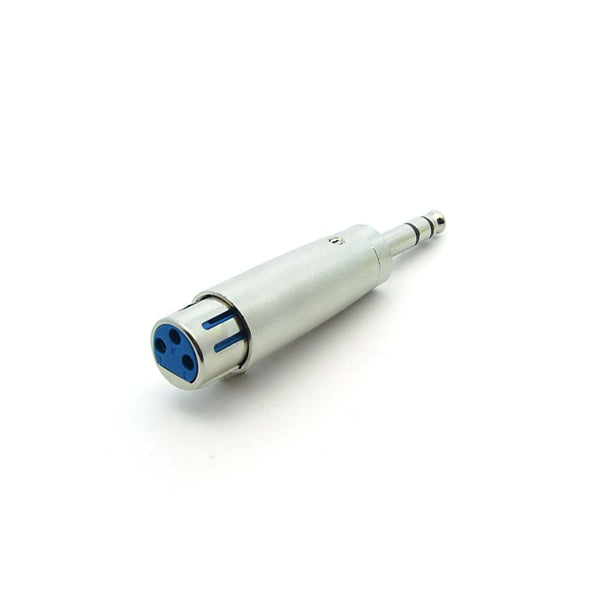 XLR Female to 1/4" Stereo Male Adapter