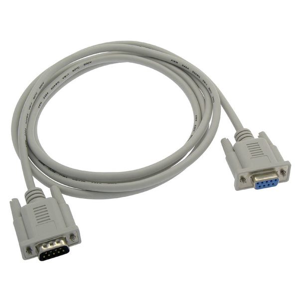 6 Foot Null Modem DB9 Male to DB9 Female Serial Cable