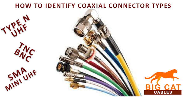 How to identify Coaxial Connector Types