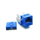 Cat.6A Keystone Jack Blue