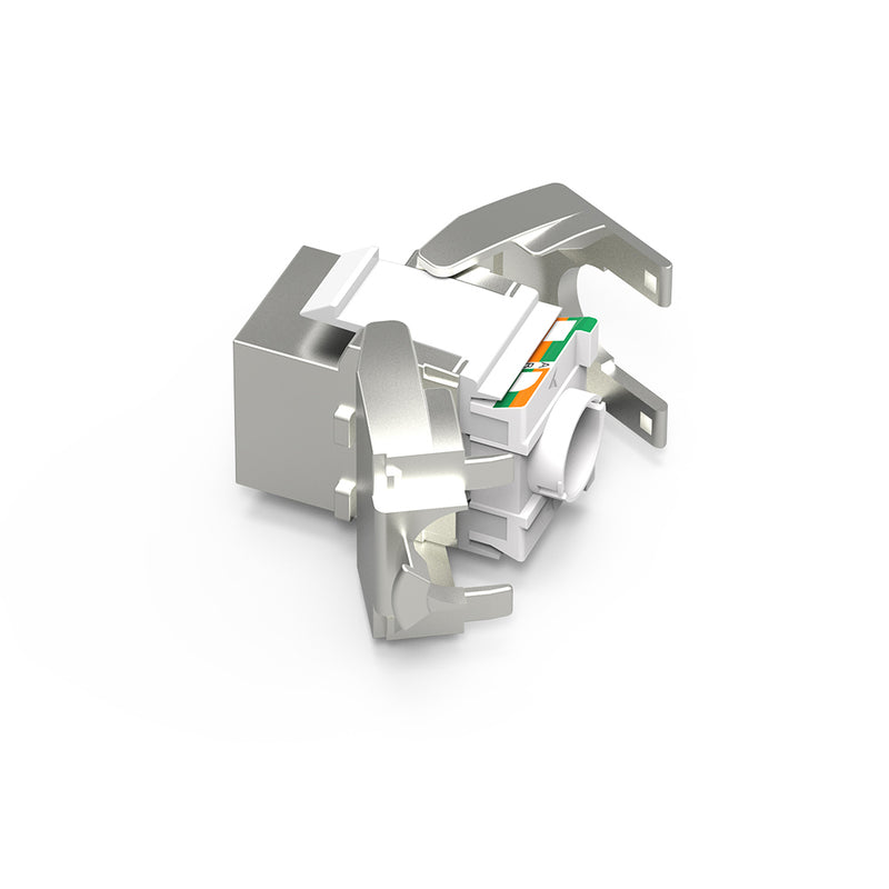 Cat.8 RJ45 Tool Less Shielded Keystone Jack