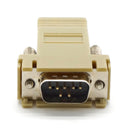 DB9 Male to RJ45 Preassembled Modular Adapter with Hex Nut