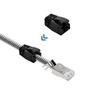 RJ45 Boot for CAT6A 24AWG Armored Cable 50pack Jar