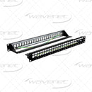 WAVENET 24-Port 1U F/UTP Blank Patch Panels