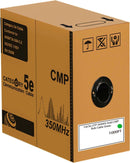 1000 Foot Cat.5e UTP 24AWG - Solid - CMP - Plenum - bulk cable
