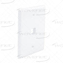 WAVENET OVERSIZED FACEPLATES FLUSH STYLE PORT 1/2/3/4/6 (SINGLE PACKS)