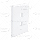 WAVENET OVERSIZED FACEPLATES FLUSH STYLE PORT 1/2/3/4/6 (SINGLE PACKS)