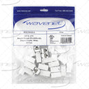 Wavenet CAT6 KEYSTONE STYLE FEEDTHROUGH COUPLERS