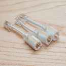 White Extended Rotating Telephone Cord Detangler - 3 Pack