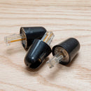 Black - Rotating Telephone Cord Detangler - 3 Pack