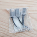 Black Extended Rotating Telephone Cord Detangler - 3 Pack