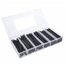 Heat Shrink Tube Kit , Black (100 piece set)