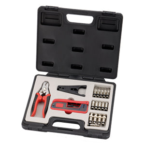 18 Pieces Compression Coaxial Connector Tool Kit