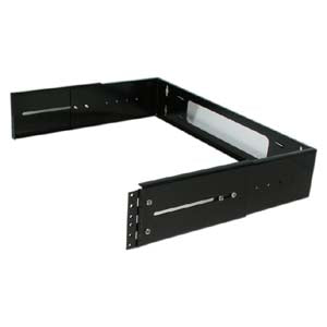 4U Hinged Extendable Wall Mount Bracket, Max 13.5" Depth