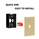 1 Port Keystone Wall Plate