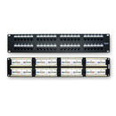 Cat. 6 110 Type Patch Panel 48 Port Rackmount