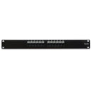 Cat. 5E 110 Type Patch Panel 12 Port Rackmount