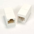 Cat. 5e/6 RJ45 Inline Coupler White