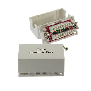 Cat. 6 Junction Box, Punch Down