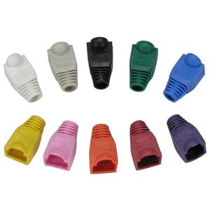 Color Boots for RJ45 Plug -100 pack