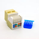 Cat.5E Tool Less Keystone Jack White
