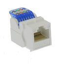 Cat.5E Tool Less Keystone Jack White