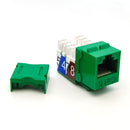 Cat.6 RJ45 110 Type Keystone Jack Vertical