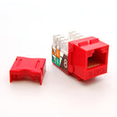 Cat.6 RJ45 110 Type Keystone Jack Vertical