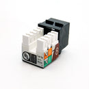 Cat.5E RJ45 110 Type Keystone Jack Vertical