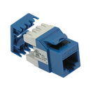 Cat.6 RJ45 110 Type 180° Keystone Jack