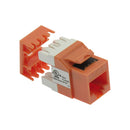 Cat.6 RJ45 110 Type 180° Keystone Jack