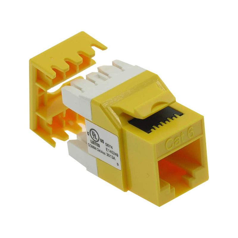 Cat.6 RJ45 110 Type 180° Keystone Jack
