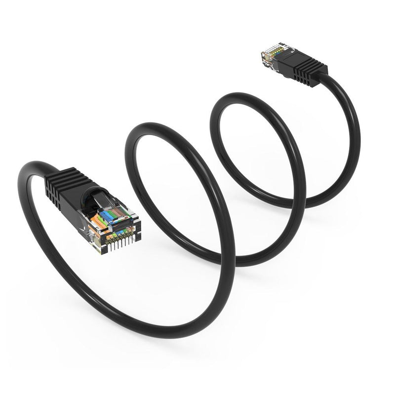 9 Foot Cat5E UTP Ethernet Network Booted Cable