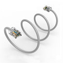 0.5 Foot Cat5E UTP Ethernet Network Non Booted Cable