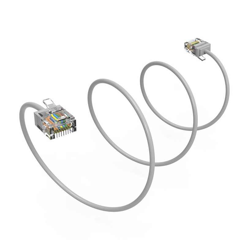 1 Foot Cat6A UTP Super-Slim Ethernet Network Cable 32AWG