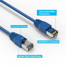 2 Foot Cat6A Shielded (SSTP) Ethernet Network Booted Cable