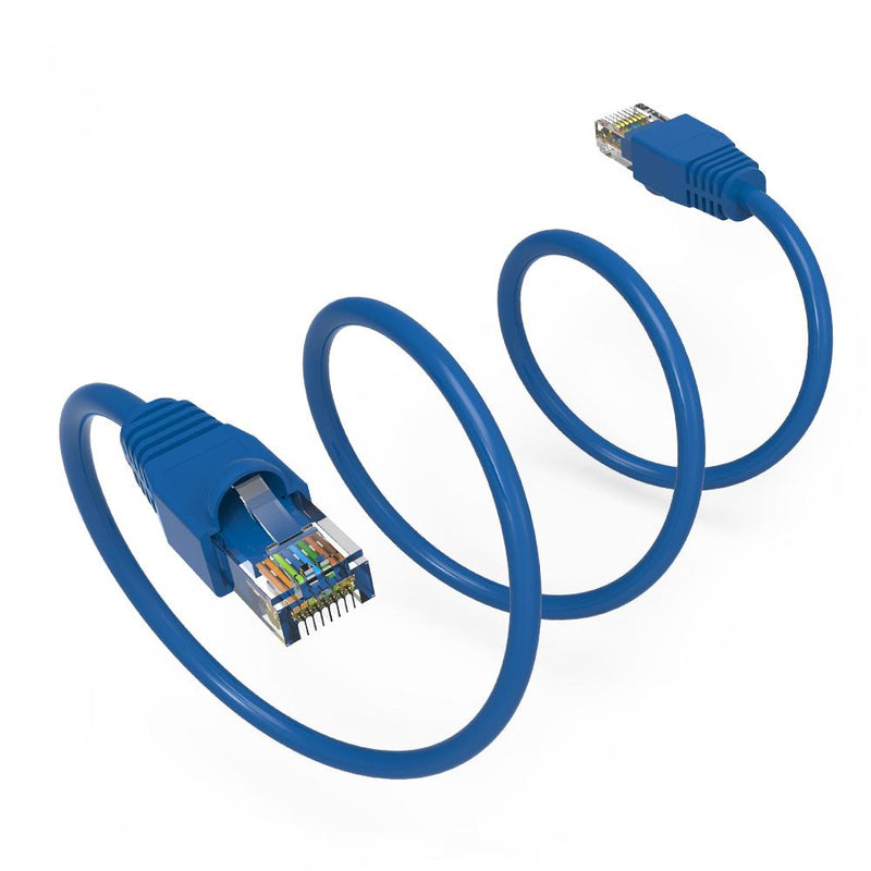 25 Foot Cat6A UTP Ethernet Network Booted Cable