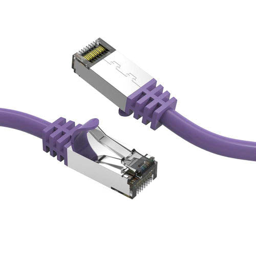0.5 Foot Cat.8 S/ FTP Ethernet Network Cable 26 AWG