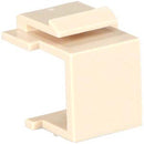 Blank Keystone Keystone Jack Snap in for Wallplates Ivory