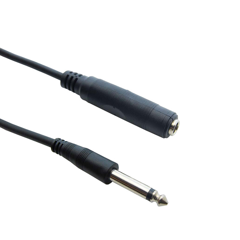 50 Foot 1/4" Mono Male/Female Cable