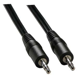 35 Foot 3.5mm Stereo Male/Male Speaker/Headset Cable