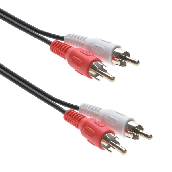 6 Foot RCA Male to Male Dual Audio Cable