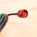 10 Foot N Male (Red) to N Male (Red) using Low Loss 195.