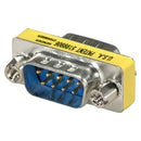 DB9 Male/Male Slim Line Gender Changer Coupler