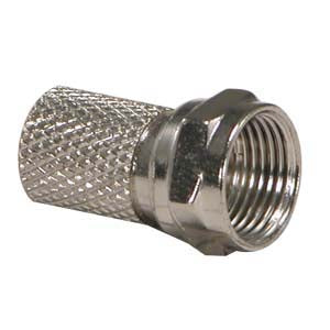 RG6 F Type Twist-on Connector