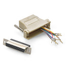 DB25 Male to RJ45 Modular Adapter