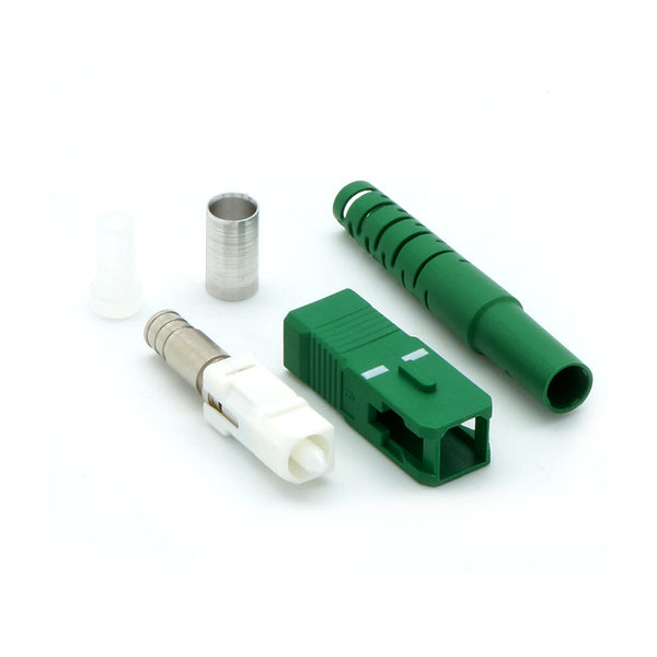 SC/APC Singlemode Simplex Connector 5mm Green (10 pack)