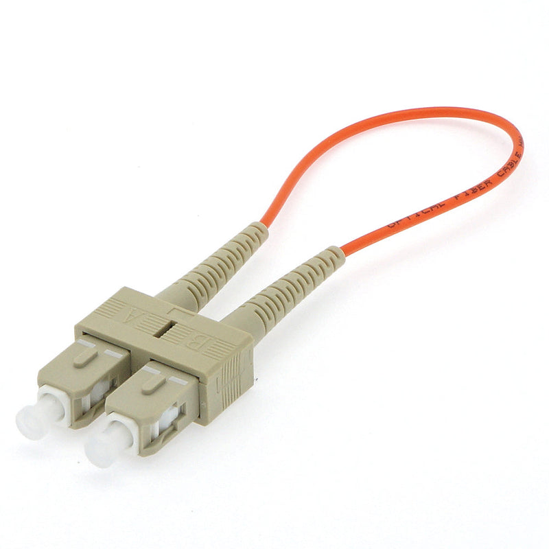 SC Multimode OM2 50/125 Fiber Optic Loopback Tester Cable