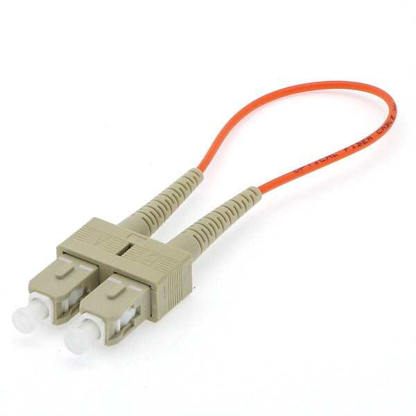 SC Multimode OM1 62.5/125 Fiber Optic Loopback Tester Cable