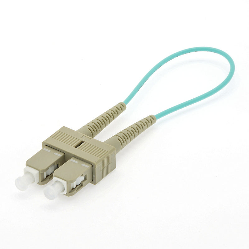 SC Multimode OM4 - 50/125 - Fiber Optic Loopback Tester Cable